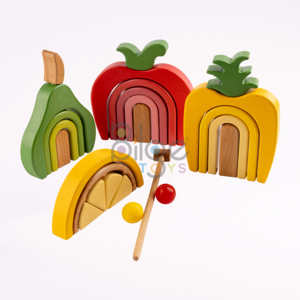 Fruits Balance Set Beech Wood 25 - 49 Pieces